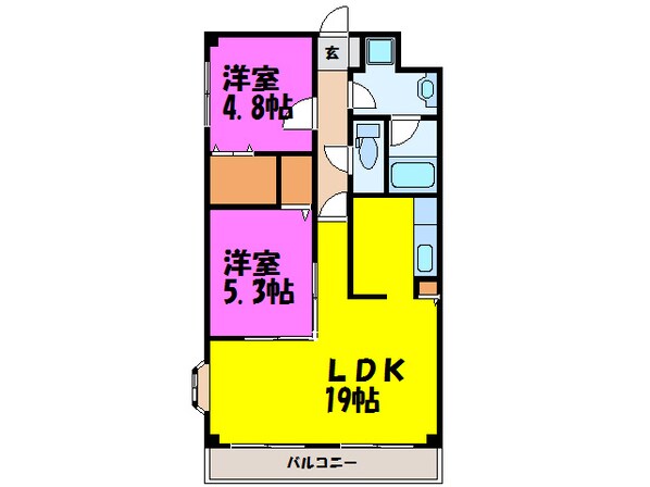 グラン・エスポワールの物件間取画像